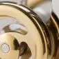 Preview: Klassischer Stirling-Motor aus Edelstahl und Messing im Pumpen-Design