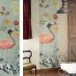 Preview: Wallpaper with Charming Flamingo Image