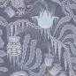 Preview: Kunstvolle Art Déco-Tapete "Eispalast" (dunkel) aus Vliespapier