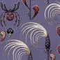 Mobile Preview: Kunstvolle Tapete "Spinne" aus Vliespapier