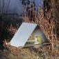 Preview: Dachförmiges Vogelhaus aus Edelstahl zum Hinstellen, Aufstellen oder Aufhängen