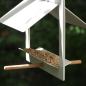 Preview: DIN A4 Vogel-Futterstelle aus Stahl zur Hänge- oder Wandinstallation
