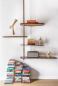 Preview: Design Wall Shelf with Real Wood Veneer – Model 6 (hanging)