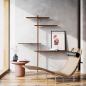 Preview: Design Wall Shelf with Real Wood Veneer – Model 8 (standing)
