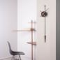 Preview: Small Suspended Design Wall Clock "Punta" Ø 28 cm