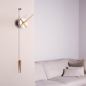 Preview: Small Suspended Design Wall Clock "Punta" Ø 28 cm
