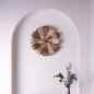 Preview: Beautiful Wall Clock "Ciclo" made of Folded Wood Ø 55 cm
