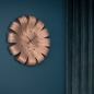 Preview: Beautiful Wall Clock "Ciclo" made of Folded Wood Ø 55 cm