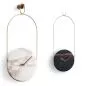 Preview: Suspended wall clock made of marble (Ø 30 cm)