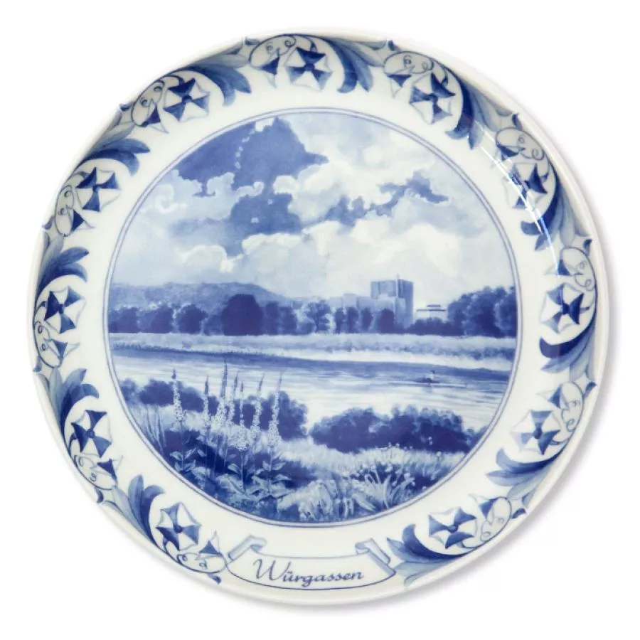 Nuclear Plate Würgassen made of porcelain | Kunstbaron