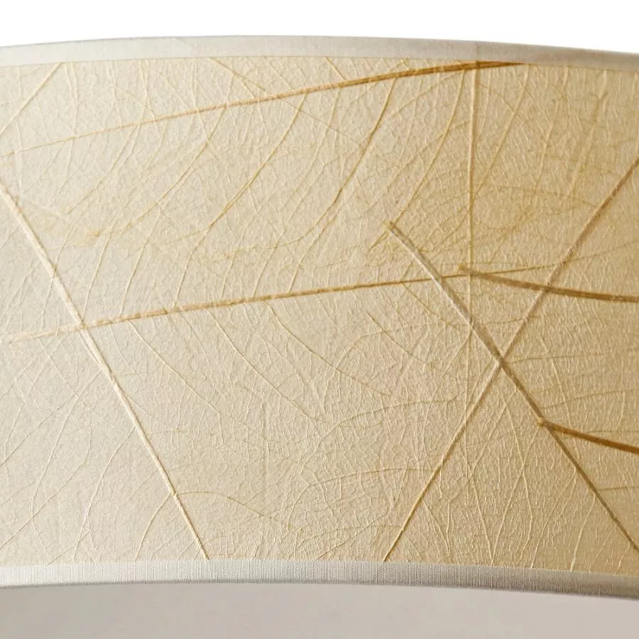 Design-Deckenleuchte mit Zylinderschirm aus Pflanzenblättern Ø 55 cm