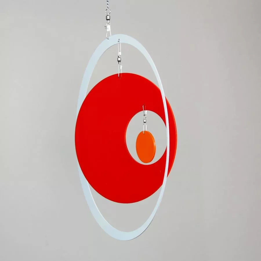Garden Decoration / Outdoor Mobile "Rings" in two sizes