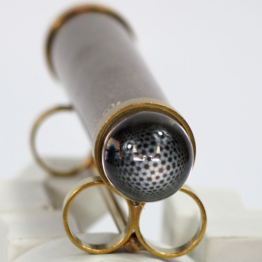 Tele XS – Handmade Brass Kaleidoscope with Fisheye Lense