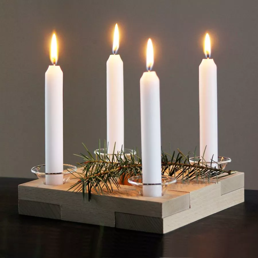 Variable Design Candle Holder for Four Candles