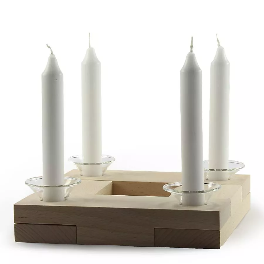 Variable Design Candle Holder for Four Candles