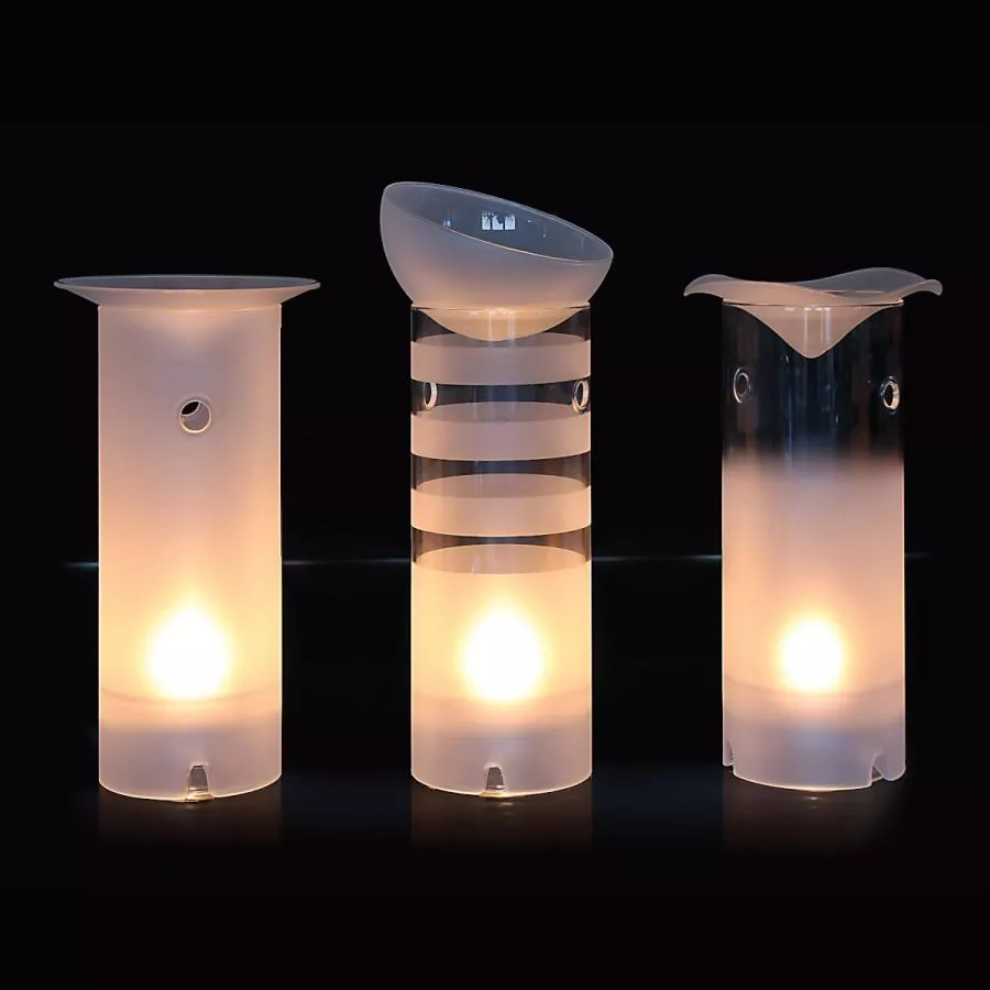 Große Handgefertigte Aroma-Lampe für Teelichte und Duftöl