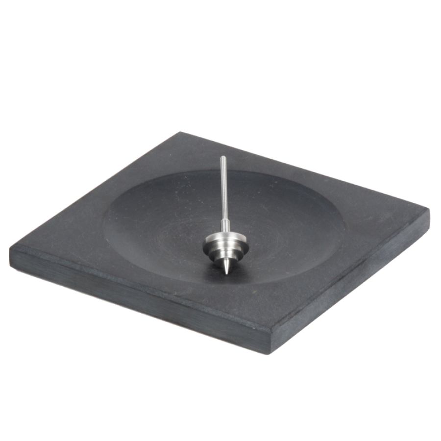 Spinning Top Set With Plate | Kunstbaron