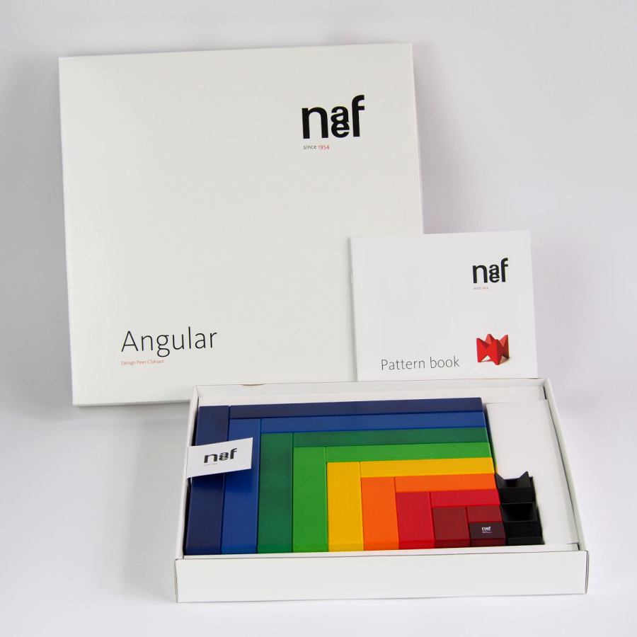 Angular – Original Construction Game by Naef, made of Wood
