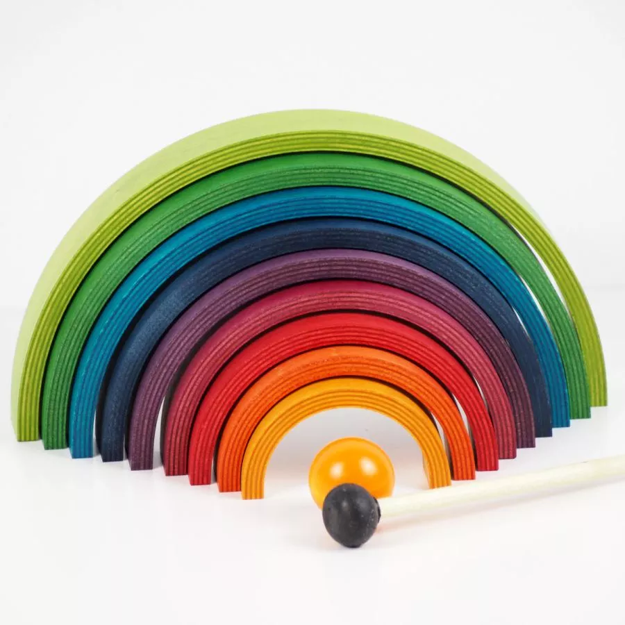 Rainbow – Originales Naef-Spiel aus Holz mit vielfacher Verwendung