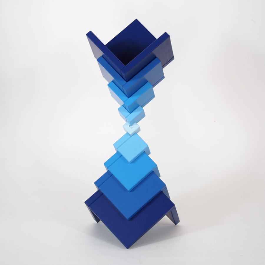 Cella (Blue) – Original Construction Game by Naef, made of Wood