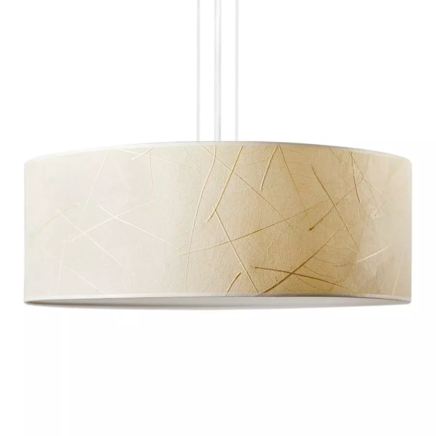 Design Pendant Lamp with Shade made of Plant Leaves Ø 55 cm