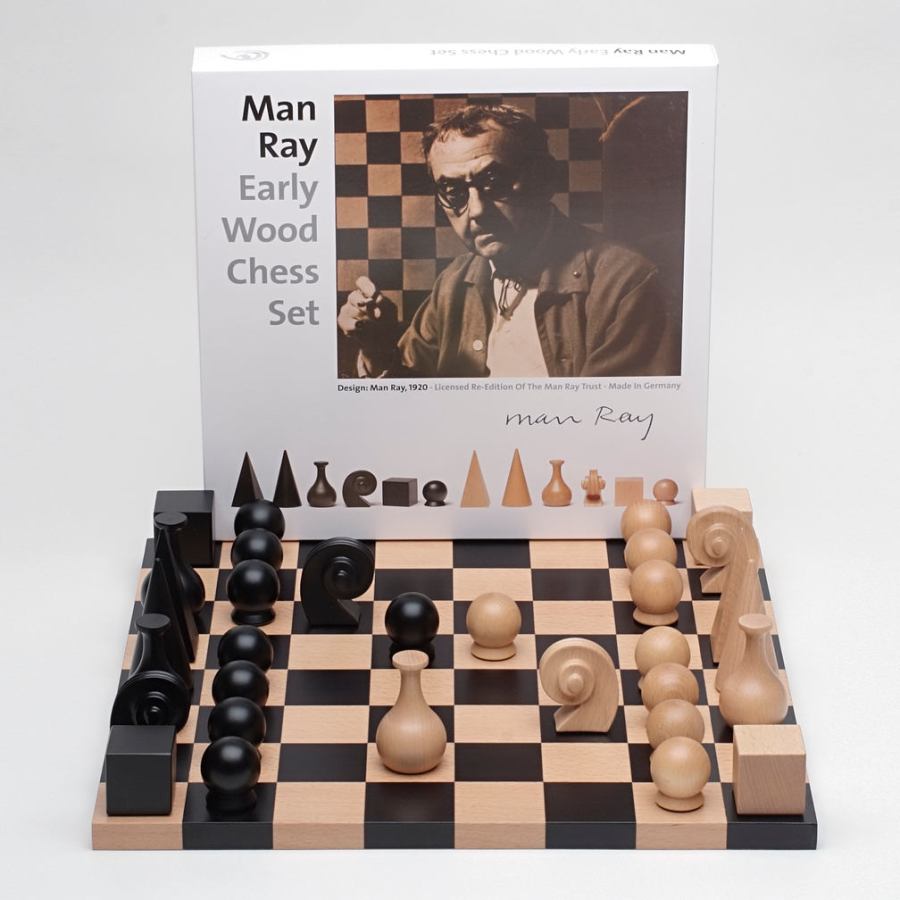Originales Künstler-Schachspiel von Man Ray