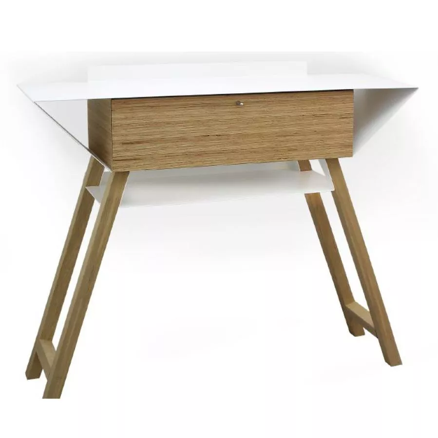 Modern Sideboard made of Oak and Steel