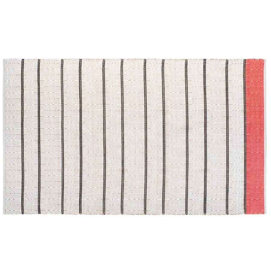 Handwoven cork and cotton-jersey rug Venice
