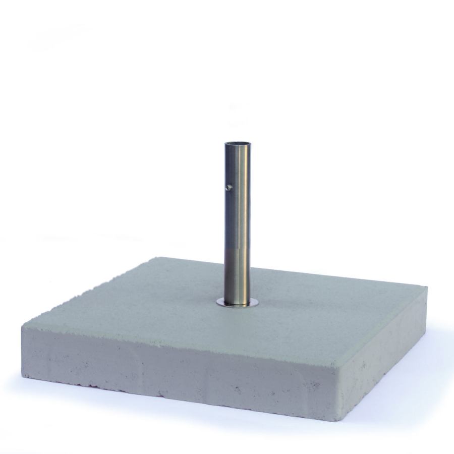 Concrete Base for Birdhouses with Stand Pole (Two Colors)