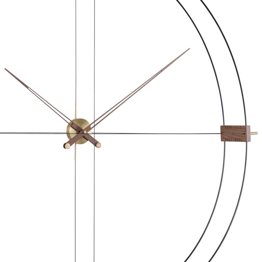 Große Design-Uhr "Delmori" zur Wand- oder Deckeninstallation Ø 130 cm
