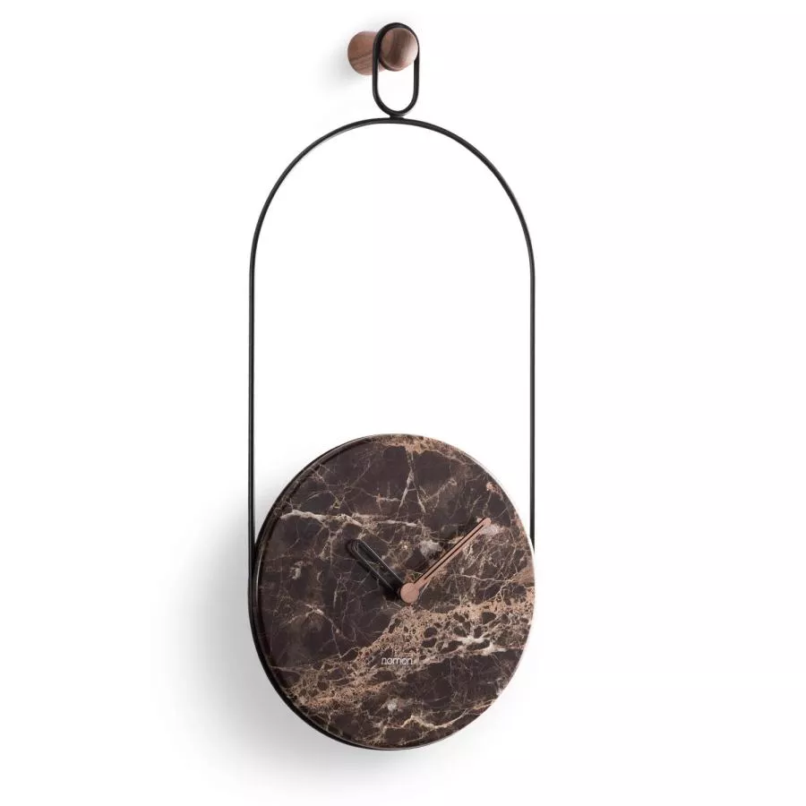 Small version in black with brown marble