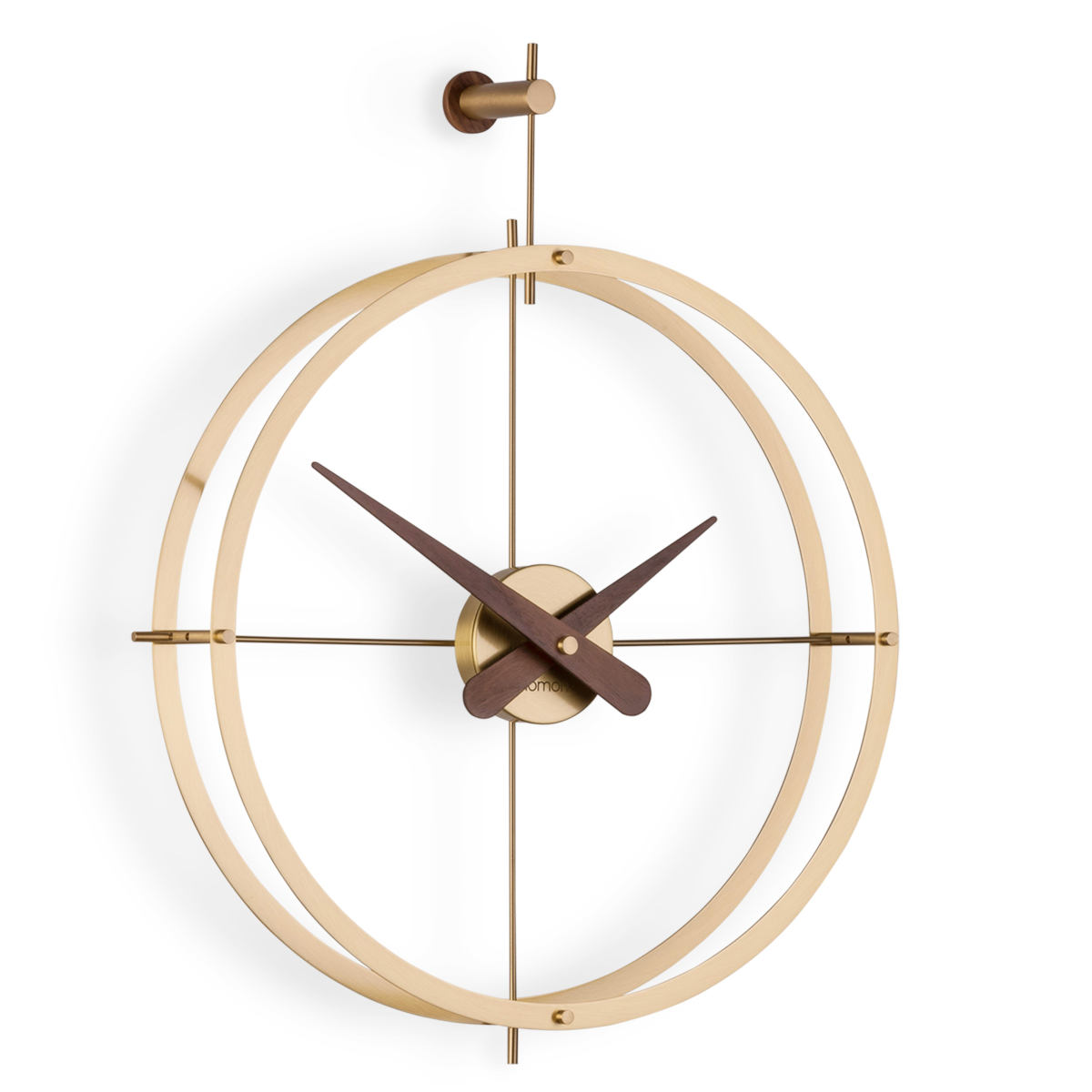 Buy Amaya Decors Ring & Stripes Metal Wall Clock online