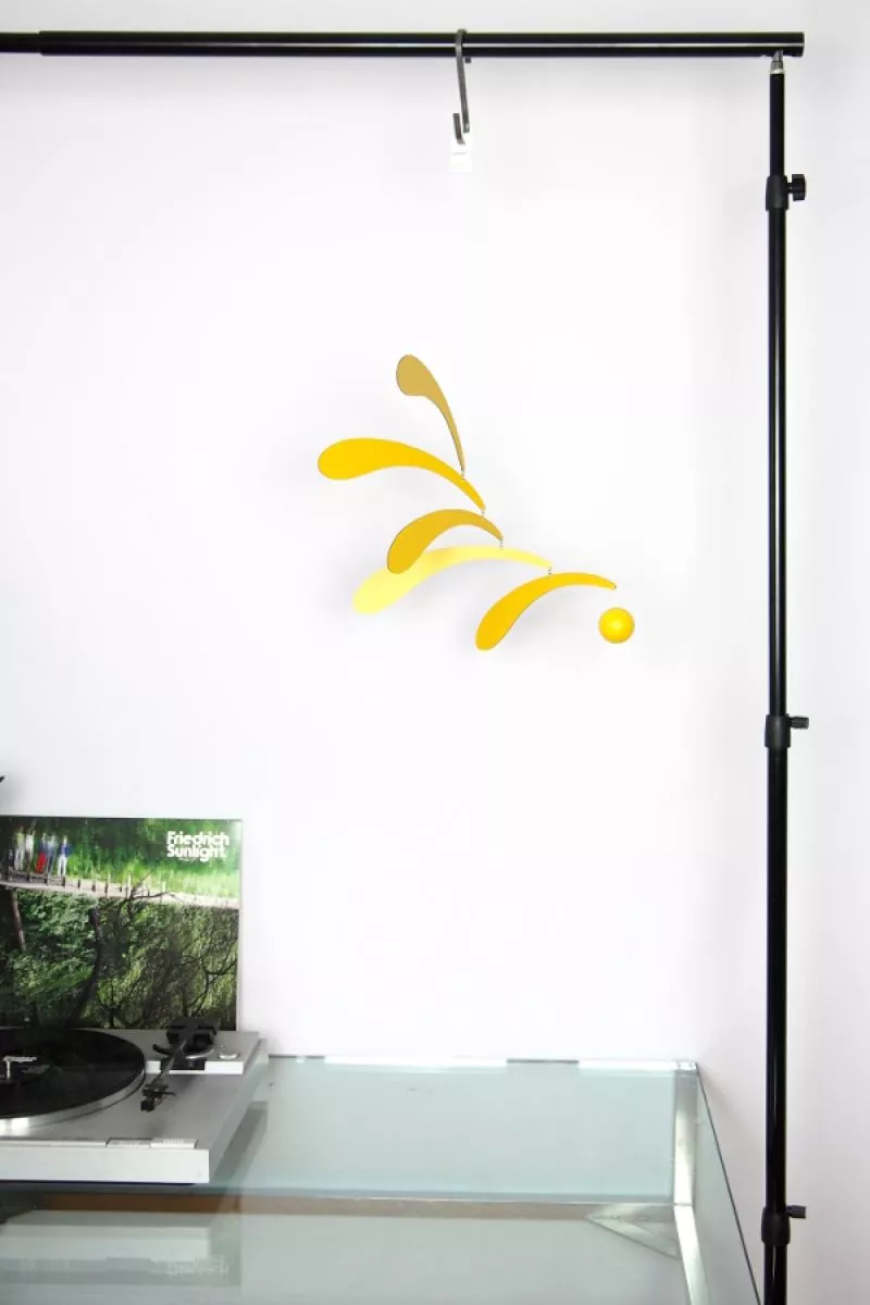Mobilé 'Flowing Rhythm' (Gelb) von Flensted Mobiles | Kunstbaron