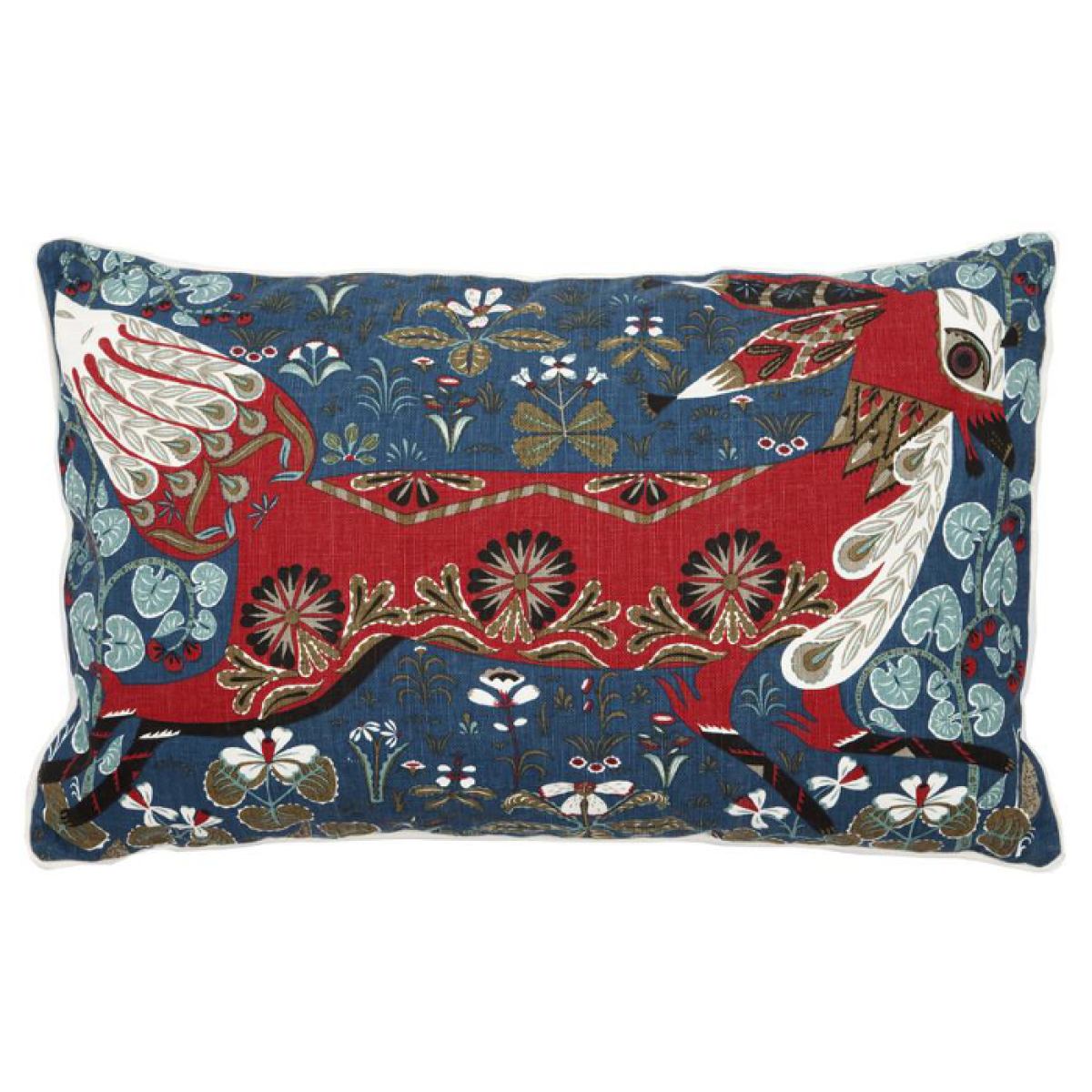 Exclusive Cushion Sleeve with Fox on Linen & Cotton