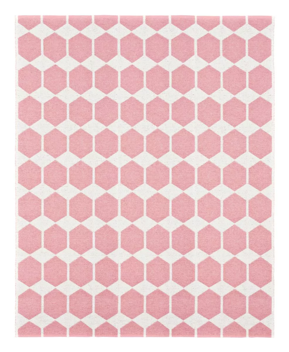 Indoor & Outdoor Plastic Rug „Anna“ (Pink) | Kunstbaron