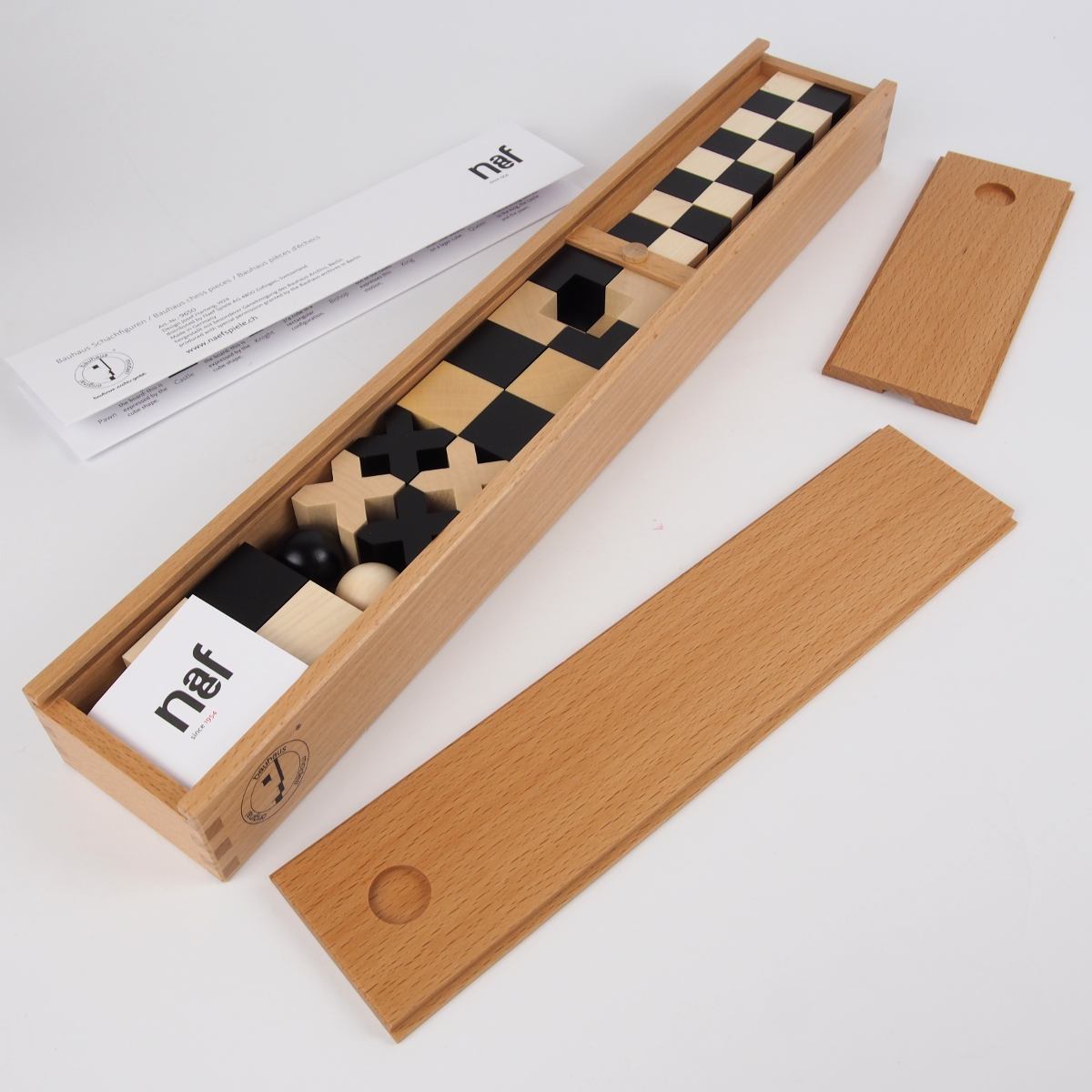 Handmade Bauhaus Chess Game