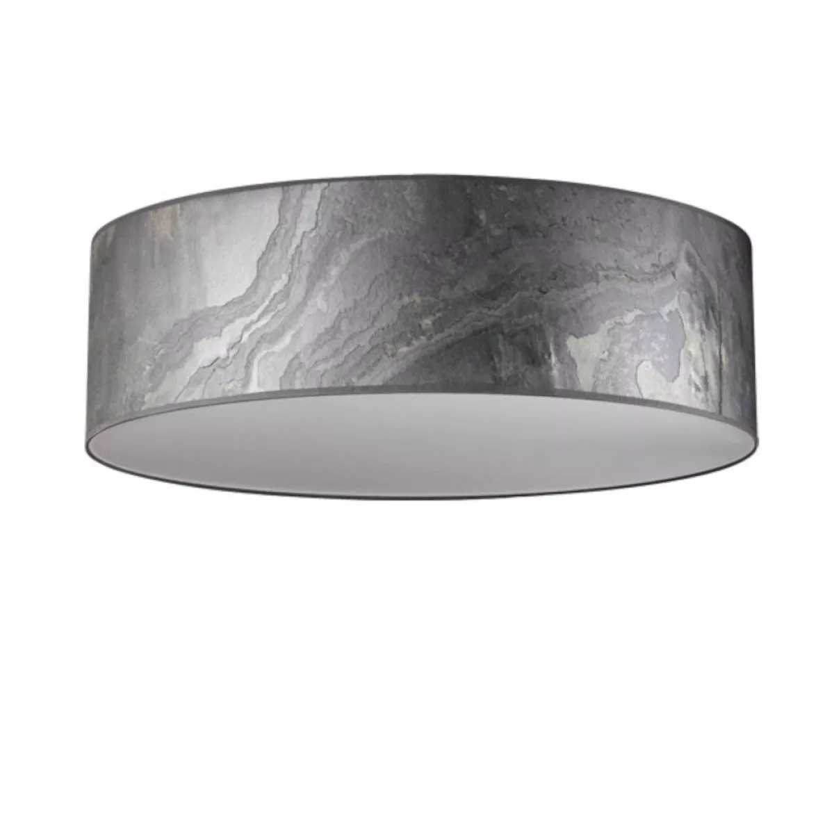 Design Ceiling Lamp with Shade made of Stone Veneer Ø 35 cm