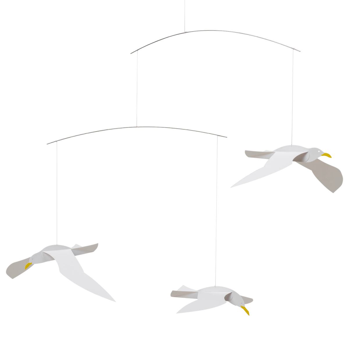 Children's and Baby's Mobile "Soaring Seagulls"