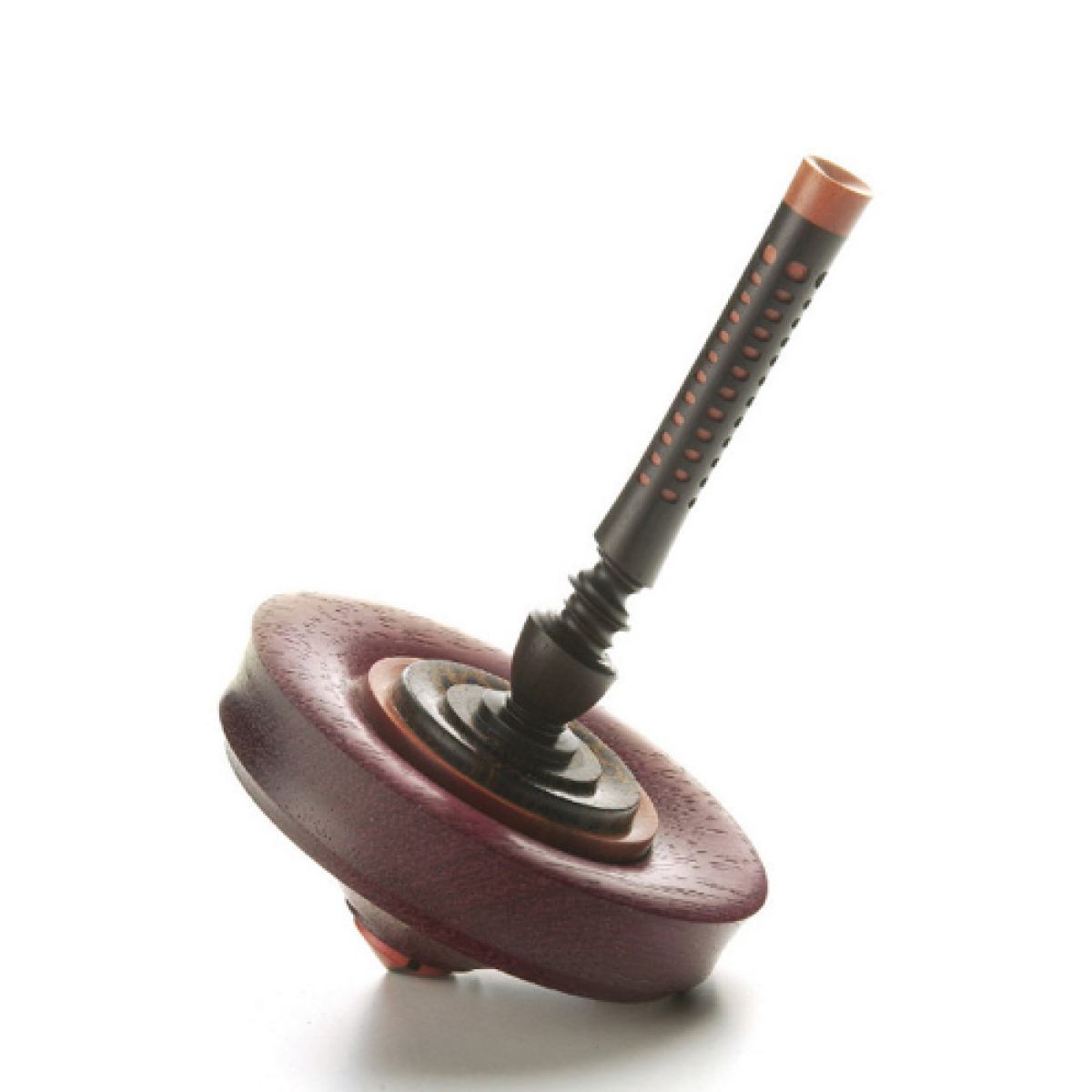 Exclusive Collector's Spinning Top made of Precious Wood with Elaborate Details