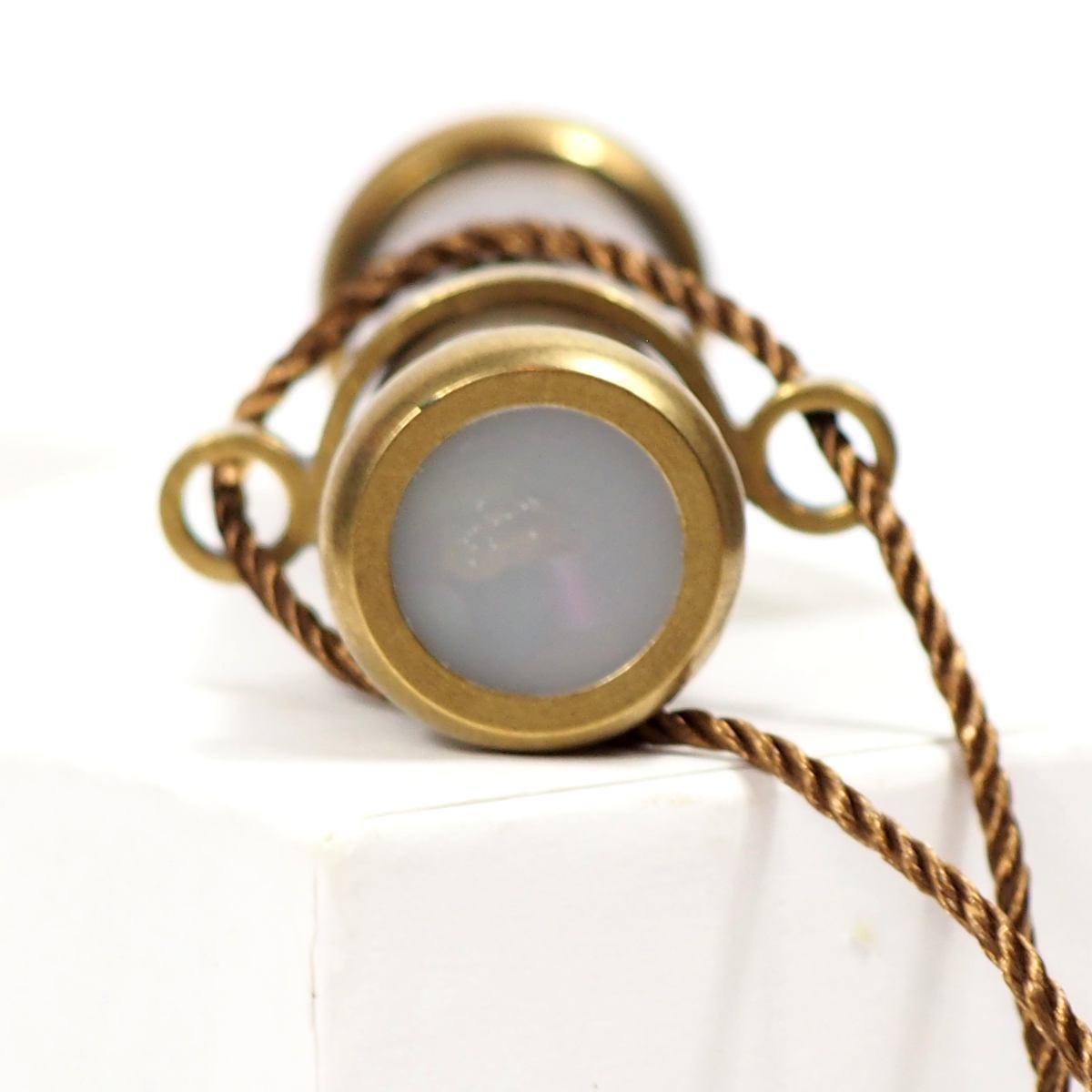 Mini Sand – Small Kaleidoscope made of Brass with Carrying Cord