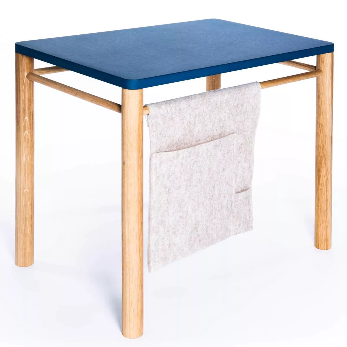 Children's table (sold separately) with felt bag