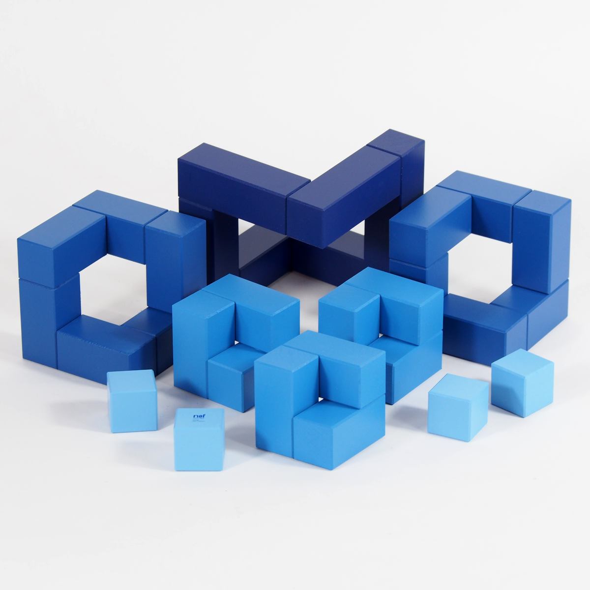 Originales Naef-Spiel "Cubicus" (Blau)