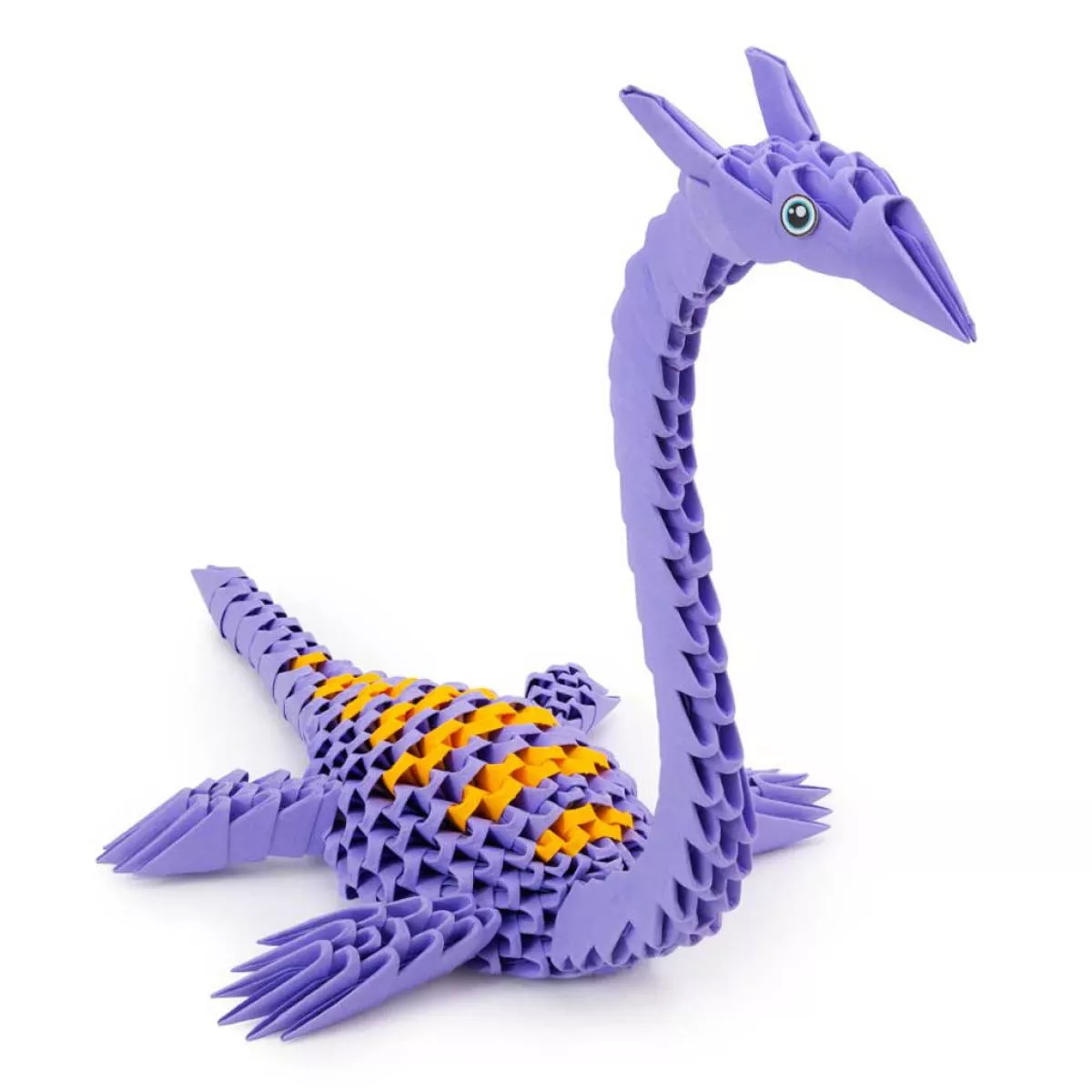 Origami 3D Folding Puzzle "Dinosaur" made of Paper