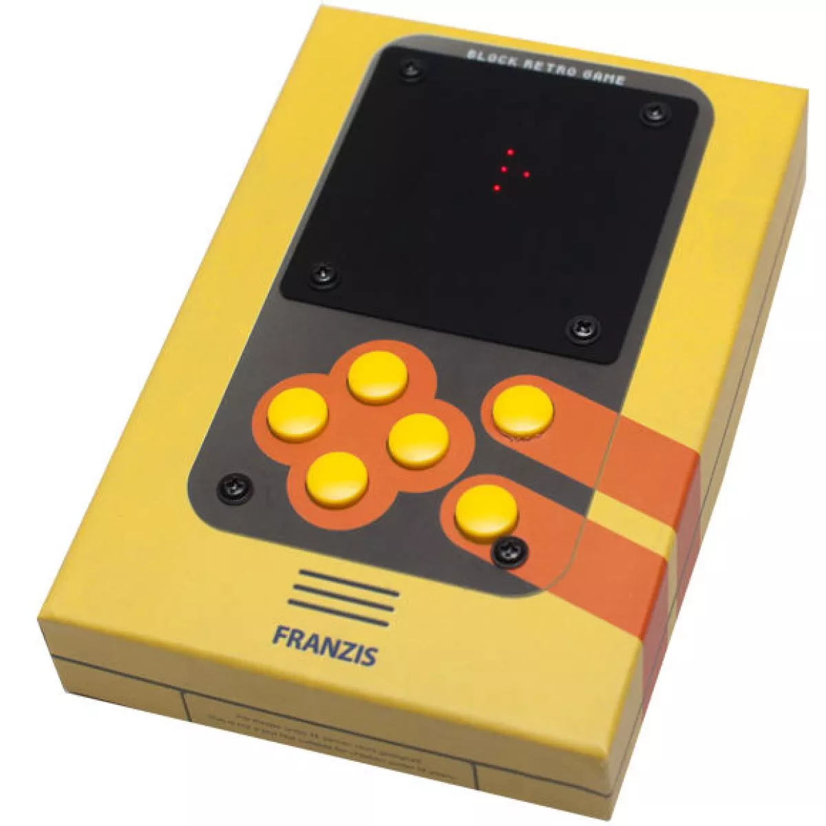 Electronic Retro Game "Block" as Kit for Self-Assembly