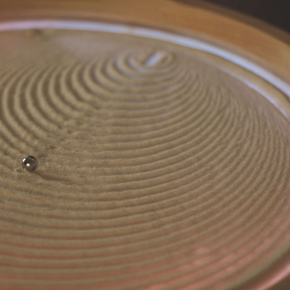 Magnetisches Sand-Mandala mit Beleuchtung und App-Steuerung