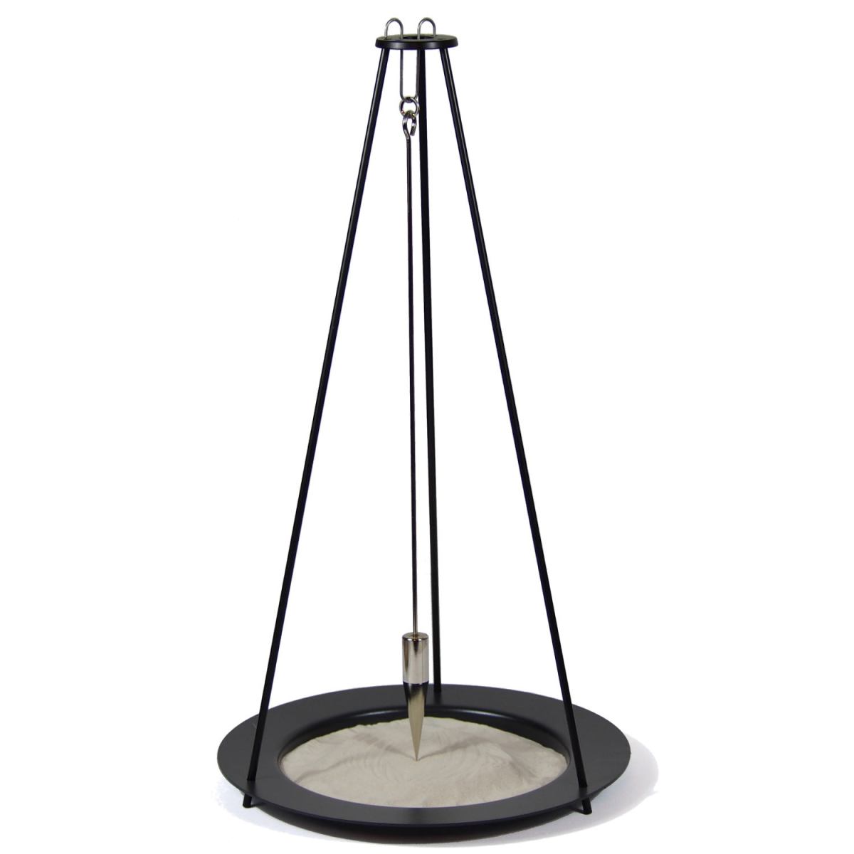 Standing Sand Pendulum made of Stainless Steel (Height 55 cm)
