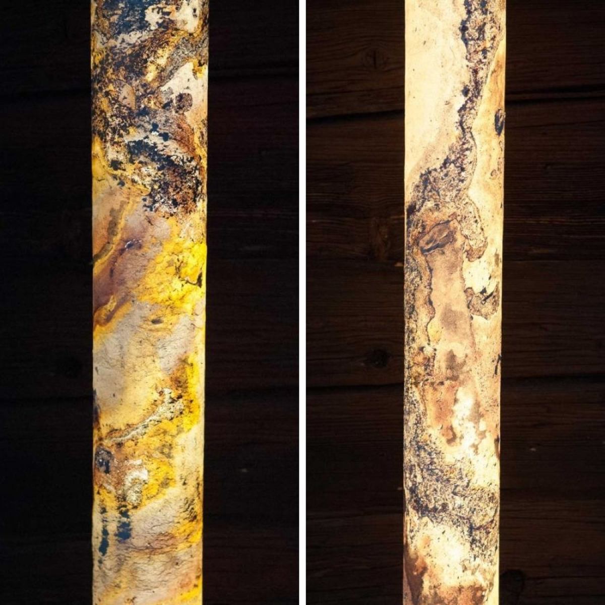 Floor light – Autumn (left), Pearl