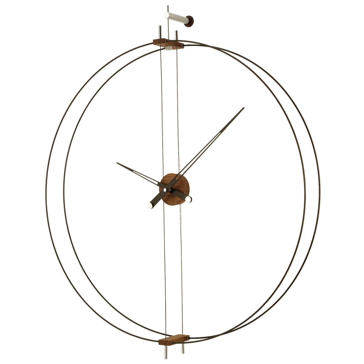 Iconic Double Ring Design Wall Clock "Barcelona" Ø 90 cm