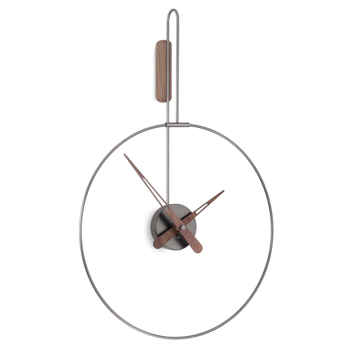 Design Clock "Micro Daro" with Wall Bracket Ø 40 cm